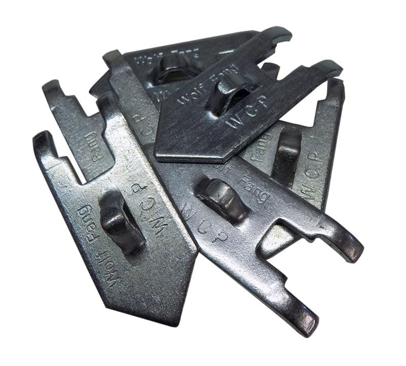 Wolf Creek Products #2 Dogless Coil Spring Offset Jaw - 2 Coiled