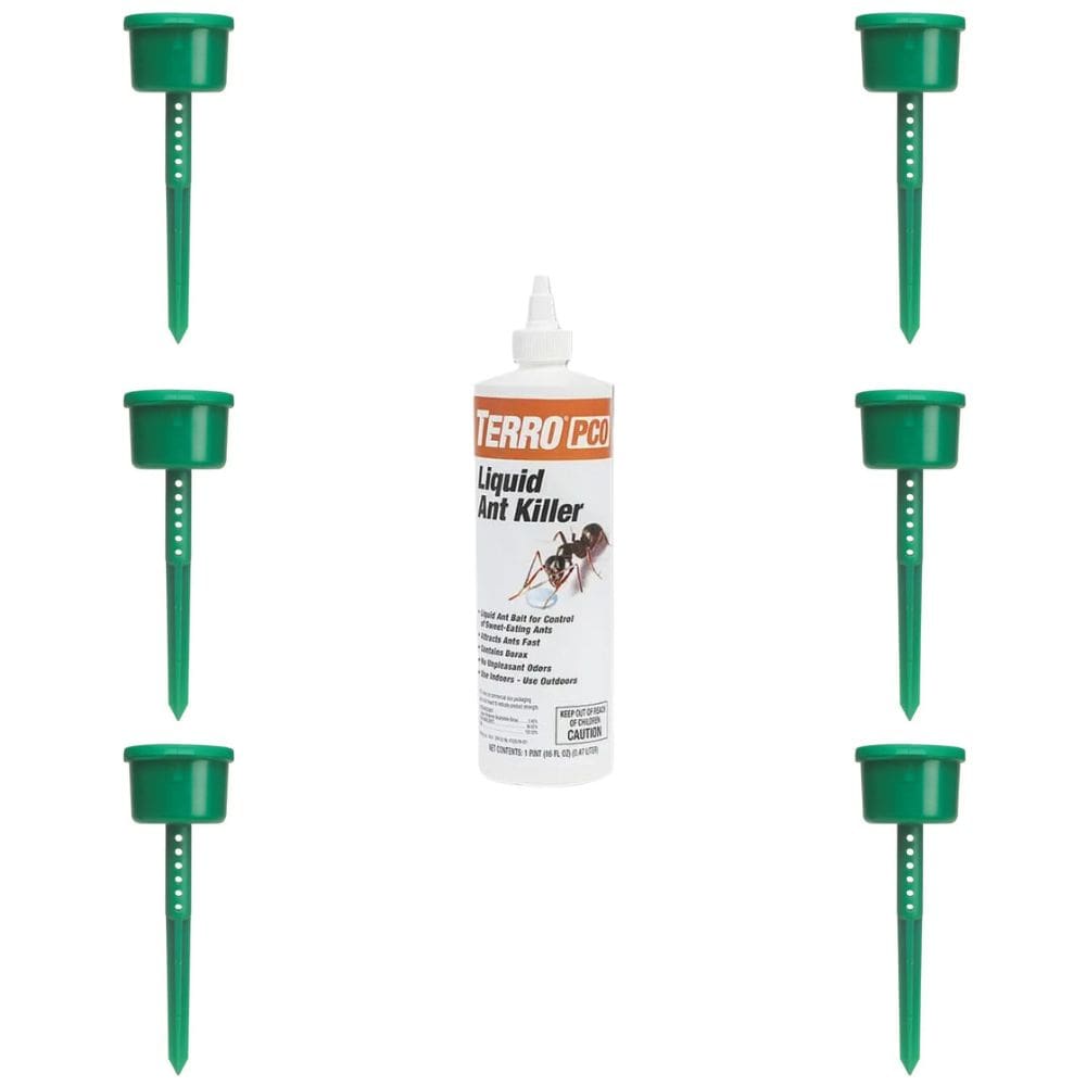 Kness Ants No More Bait Station 6 Pack Bundle Includes TERRO
